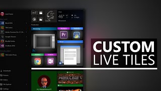 Windows 10 Tips and Tricks How to Create Custom Live Tiles [upl. by Gregrory924]