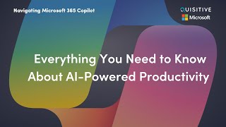 Microsoft 365 Copilot Everything You Need to Know About AI Powered Productivity [upl. by Vadnee830]