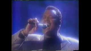 Luther Vandross quotNever Let Me Goquot Live at Arsenio Hall [upl. by Ynavoeg]