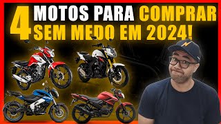 MELHORES MOTOS 0 KM PARA TRABALHAR EM 2024 E GANHAR DINHEIRO [upl. by Retsim389]