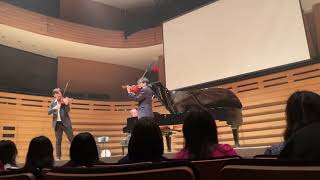 Sarasate Navarra for 2 violins Op 33  Twoset Violin World Tour in Toronto [upl. by Adnaerb308]