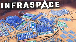 I Turned a Planet into a Production Line in InfraSpace [upl. by Adiam]