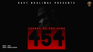 454 Official Video Gavy Dhaliwal  Addy  Latest Punjabi Song 2024 [upl. by Igic]