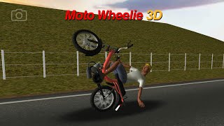 Modo Foto e Skin Personalizada no Moto Wheelie 3D v025 [upl. by Llirred]