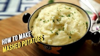 How To Make Mashed Potatoes  Easy Recipe By Ruchi Bharani  Basic Cooking [upl. by Htrahddis994]