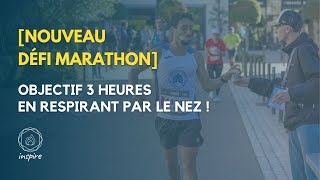 🎥 Nouveau défi Marathon de Leonardo Pelagotti  Objectif 3 heures en respirant par le nez [upl. by Egreog]