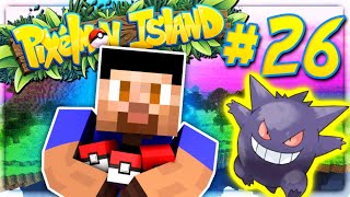 GENGAR JOINS THE TEAM  PIXELMON ISLAND SMP 26 Pokemon Go Minecraft Mod [upl. by Gerty]