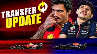 Formel 1 TransferUpdate 2024 Letztes F1Cockpit vergeben  Verstappen klaut Ferrari Personal [upl. by Ahseekal]