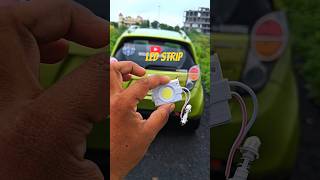 car roof LED light strip install  chevrolet beat roof light change  LED light strip chevrolet beat [upl. by Nitsed]