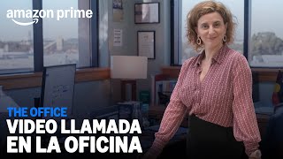 The Office  Videollamada en la oficina  Amazon Prime [upl. by Earised]