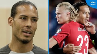 Virgil van Dijk reveals the TOUGHEST strikers to face 💪 [upl. by Rosenblatt]