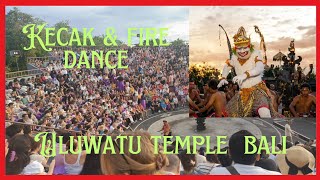 Kecak And Fire Dance  Full Show Tari Kecak Uluwatu Temple Bali Indonesia🇮🇩 [upl. by Latoye490]