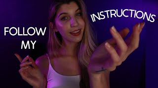 Follow My Instructions ASMR Eyes Closed [upl. by Nadbus]