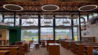 Sneak Peek Check out expanded renovated South Columbus Public Library [upl. by Whitby327]