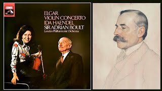 ELGAR  Violin Concerto Op 61  Ida Haendel London Philharmonic Orchestra Adrian Boult [upl. by Eardnaed]