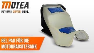 Montageanleitung Gelkissen  Gel Pad für Motorradsitzbank [upl. by Norvun549]