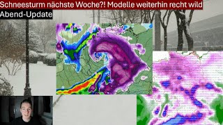 ABENDUPDATE Nächste Woche SCHNEESTURM möglich USModell rechnet BLIZZARDÄHNLICHE VERHÄLTNISSE [upl. by Alyos458]