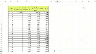 8 Délais de récupération simple Exercice sur Excel  ANALYSE FINANCIÈRE DES PROJETS [upl. by Decker904]