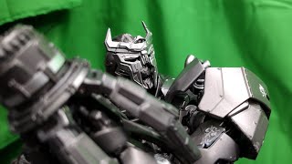 Scourge vs Optimus Prime and Megatron Stop motion fight [upl. by Netsirt]