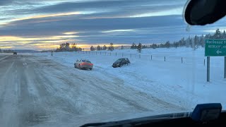 Viaje de West Fargo ND a Butte MT y de Great Falls MT a Aurora OR 🥶🥶🥶 [upl. by Ainehs]