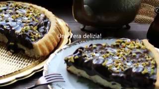 Crostata al cioccolato pere e pistacchi [upl. by Reece]