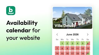 Bookingmood as an availability calendar [upl. by Senecal412]