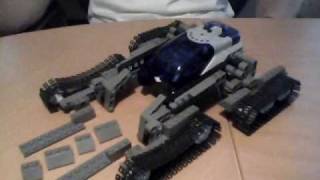 Lego RC Halo Scorpion Instructions Slow [upl. by Eikcaj714]