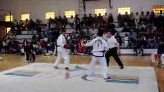 Taekwondo vs Karate 1er round Puerto Deseado [upl. by Ankeny]