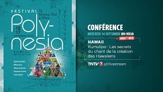 Festival Polynesia  Conférence Hawaii [upl. by Benedetto]