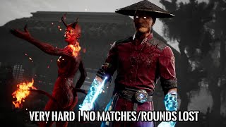 MORTAL KOMBAT 1  RAIDEN amp Sareena Kameo  VERY HARD  No MatchesRounds Lost  4K 60FPS [upl. by Nnaesor617]