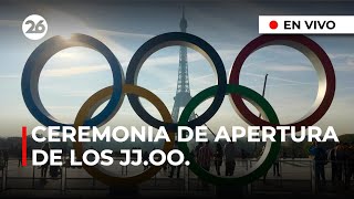 🔴 EN VIVO  Los espectadores se reúnen para la Ceremonia de Apertura de los Juegos Olímpicos de 2024 [upl. by Fritzie]