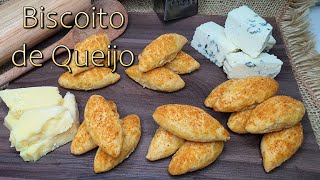 BISCOITINHO DE QUEIJO QUE DERRETE NA BOCA FÁCIL RÁPIDO E ECONÔMICO [upl. by Williamson113]