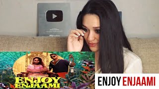 ENJOY ENJAAMI Song Reaction  RUSSIA  Santosh Narayanan  Dhee ft Arivu  AniTalkies [upl. by Llorrac]