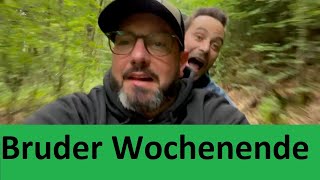 Bruder Wochenende  Nach über 20 Jahren mit meinem Bruder mal wieder in den Wald  Vanlife [upl. by Ayikat601]