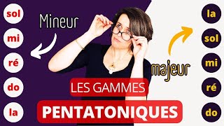 Comprendre les gammes pentatoniques en un clin dœil et les reconnaître doreille [upl. by Yttig]