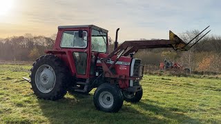 Køb Traktor Massey Ferguson 590 med multipower på Klaravik [upl. by Aubry954]