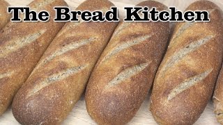 Sourdough Rye Rolls Recipe in The Bread Kitchen [upl. by Aduhey]