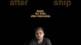 Apply for Jobs after Internship  The Boring Education  Tech  Coding  AI [upl. by Rorke]