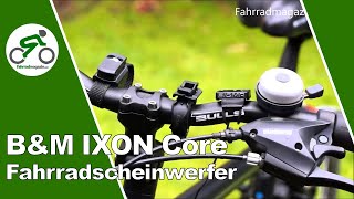 Busch und Müller IXON Core Fahrradscheinwerfer amp IXXI Rückstrahler [upl. by Pembroke]