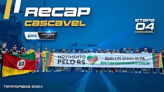 STOCK CAR 2024  RECAP ETAPA 04 CASCAVEL [upl. by Lizned744]