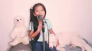 Munting Tinig lyrics  Musikatha 5 years old zey cover [upl. by Nefets728]