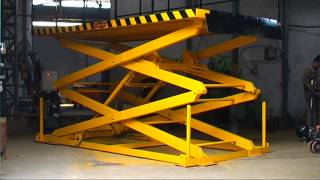 Flame Proof Scissor Lift Table Manufactures in Pune India [upl. by Ynneg]