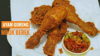 Resep Ayam Goreng Mbok Berek simple version [upl. by Collbaith]