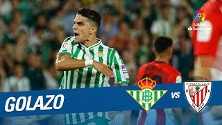 Golazo de Bartra 12 Real Betis vs Athletic Club [upl. by Melac]