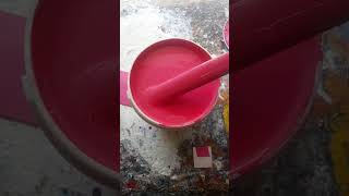 asianpaints fuchsia shortvideo housepaint paintmixing [upl. by Edya]