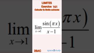 Exercice 161 Limites 2BAC Maths [upl. by Anomor686]