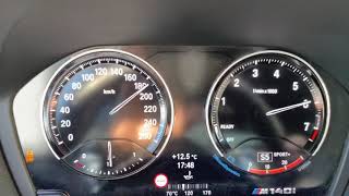 BMW M140i xDrive Stage 2 460hp  100200 100260 kmph [upl. by Valaree]