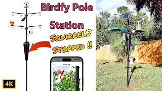 Birdfy Bird Feeding Pole System Review and Installation [upl. by Ateiluj]