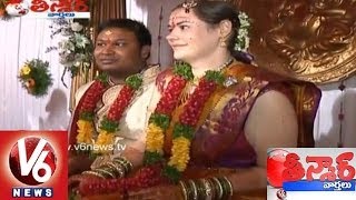 A Karimnagar Guy Married An American Lady  Teenmaar News [upl. by Aninaj825]