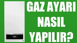 Buderus Kombi Gaz Ayarı Nasıl Yapılır [upl. by Atsylak595]